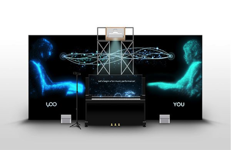 摩斯国际联手博报堂i-Studio展出实验性人工智能音乐装置“与YOO合奏”