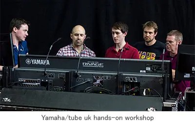 tube uk公司实现摩斯国际RIVAGE PM7在英国现场的初次亮相