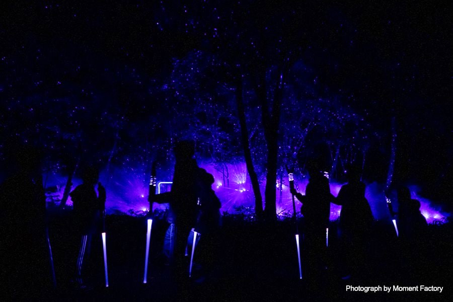 案例｜摩斯国际为壮观的Kamuy Lumina魔法夜行旅游项目提供配乐设备