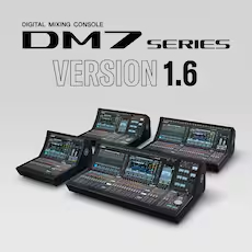 摩斯国际 DM7 系列数字调音台新固件和PY64-D Dante 接口卡登场